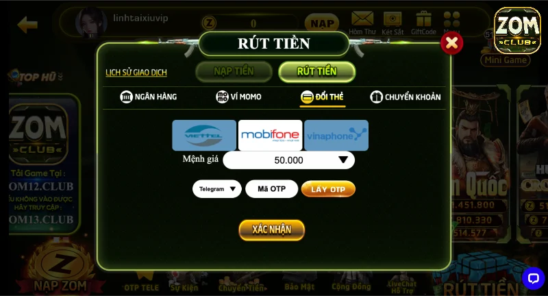 Các lỗi rút tiền Zomclub thường gặp ở bet thủ